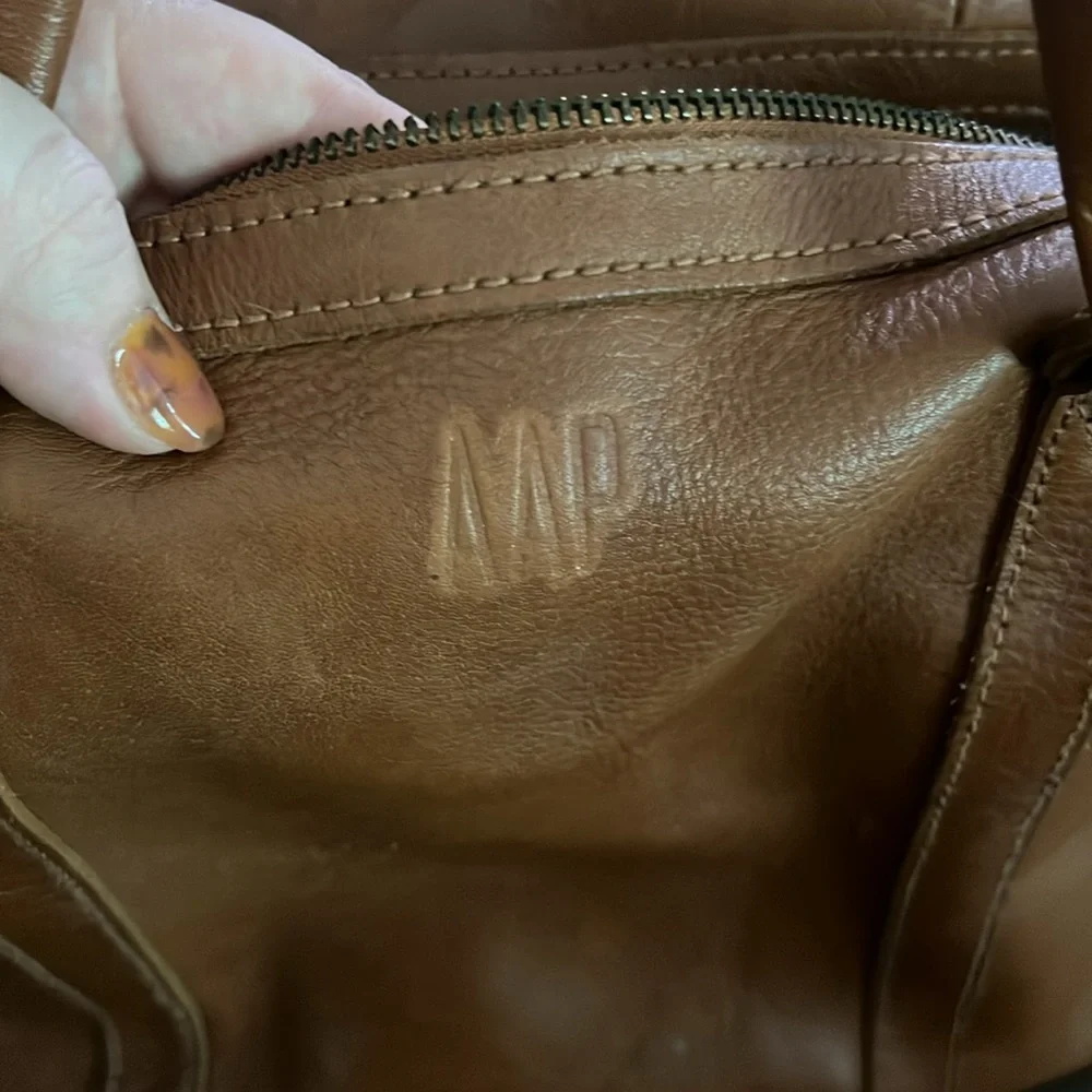 Madewell Brown Leather Satchel